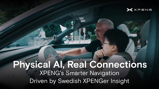 XPENG L03 map color update for traffic visibility
