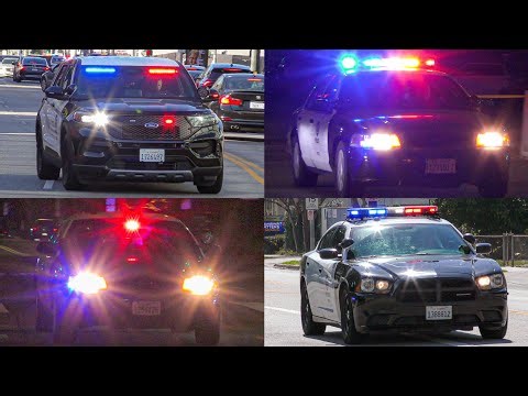 LAPD Responding Code 3 (Compilation 45)