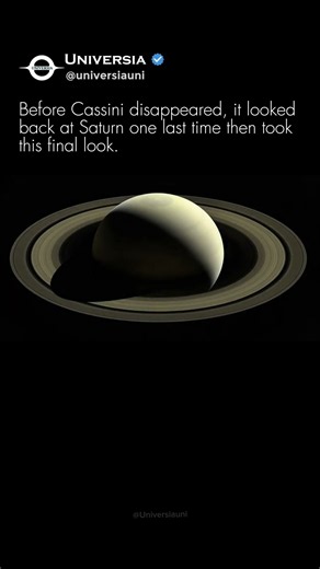 Cassini’s Last Look at Saturn 🪐 | 13 Years in Orbit