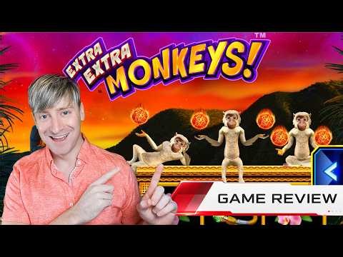 Ultimate Fire Link Extra Extra Monkeys review! #slots #slotmachines #casino