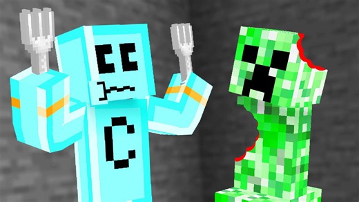 Consuming every creature to gain special powers in Minecraft