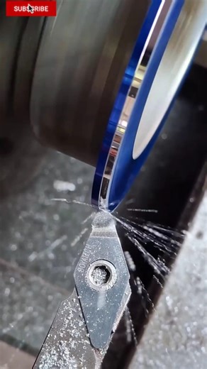 lathe machine ✅ 📈 side facing taper facing #shortvideo #welding #excavator #usinagem #machining
