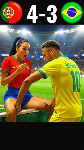 🇵🇹 Portugal 4-3 Brazil 🇧🇷😱 Ronaldo Leads Portugal to an Epic victory A Seven Goal world cup#football