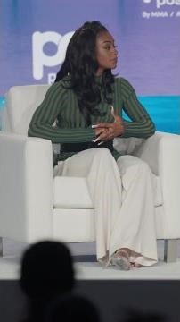 Sha'Carri Richardson & Alexis Ohanian Keynote on ATHLOS & Women's Sports at POSSIBLE Miami Beach