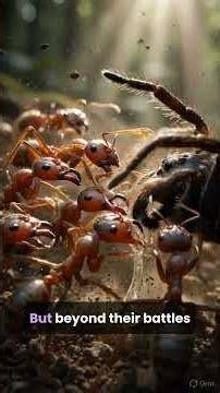 Beneath Your Feet Lies an Alien Civilization #Ants #AntColony #NatureDocumentary #ScienceFacts