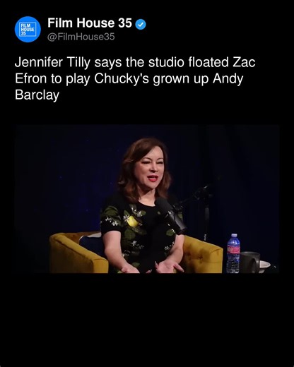 Jennifer Tilly: Zac Efron Was Considered for Grown-Up Andy Barclay
