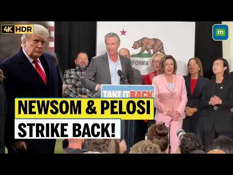 ‘He Thought He Could Get Away With…’: Newsom & Pelosi Take Aim at Trump in Fiery California Push