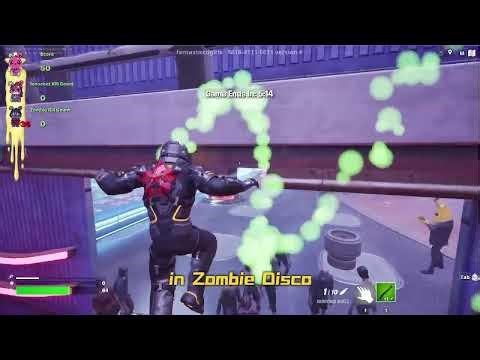 Zombie Disco – UEFN Fortnite Map Gameplay (Boss Fight, PvP, Multiplayer)