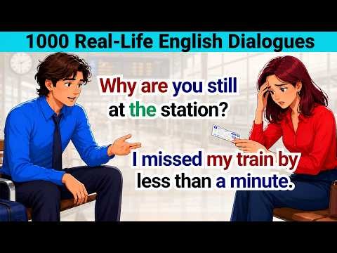 Daily English Conversation Practice | 12 + Real-Life English Dialogues for Beginners