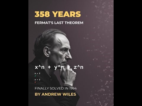 A Proof That Took 358 Years (Fermat's Last Theorem)