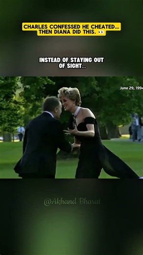 The Story Behind Princess Diana’s Revenge Dress😮‍💨🔥