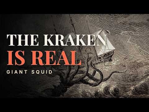 Giant Squid: The Monster Sailors Feared Lives 900 m Down