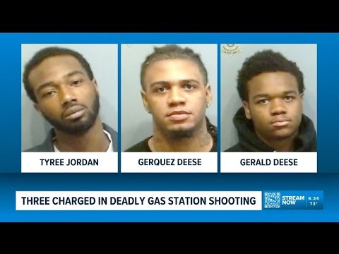 3 facing charged in deadly shooting