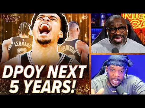Unc & Iso Joe DEBATE if Wemby's Unanimous DPOY Makes Him the New FACE of the NBA! | Nightcap