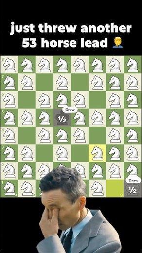 53 Knights and King vs. King MIGHT BE A DRAW TOO