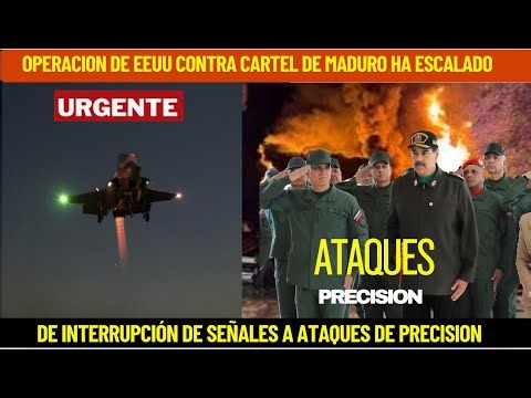 CONFIRMADO! OPERACION CONTRA MADURO ESCALA DE INTERRUPCIÓN DE SEÑALES A ATAQUES DE PRECISION