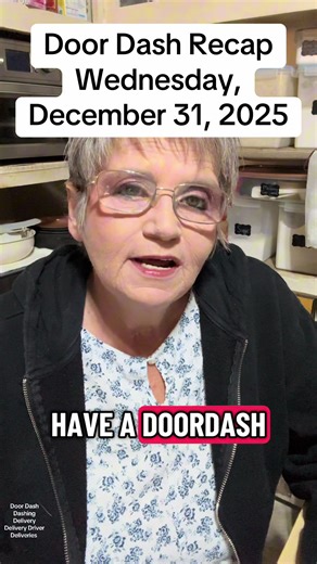 Door Dash Recap for Wednesday, December 31, 2025 #doordash #dashing #delivery #deliverydriver #deliveries