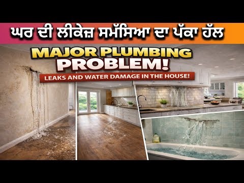 ਨਵੇਂ ਘਰ ਚ ਲੀਕੇਜ਼ ਤੇ ਸਲਾਬ ਤੋਂ ਬਚਾਉਣਾ ਤਾਂ ਵੀਡਿਓ ਨੂੰ ਪੂਰਾ ਦੇਖ ਲਿਓ