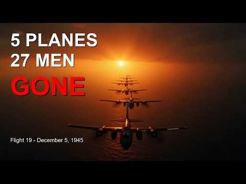 Twenty-Seven Men Lost in Two Hours: The Disappearance of Flight 19 | Vault of Vanished