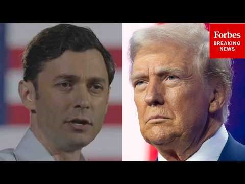 BREAKING: Jon Ossoff Torches Trump Over 'Corruption,' Decries State Of Georgia Healthcare At Rally