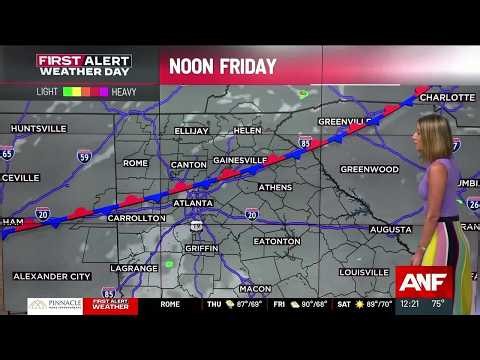 First Alert Forecast: Scattered storm chances stick around