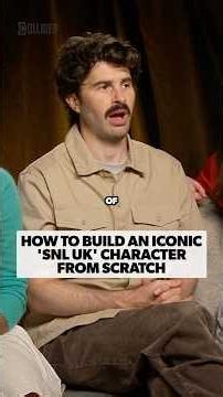 How to build an iconic 'SNL UK' character from scratch | SNL UK