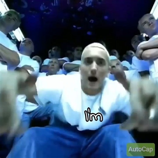The video features the iconic music video for "The Real Slim Shady" by @eminem
