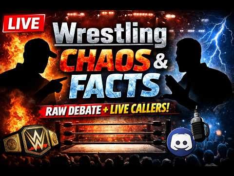 Wrestling Chaos Kent Jones TNA impact Watch Along (RAW Debate + Callers) via Discord!