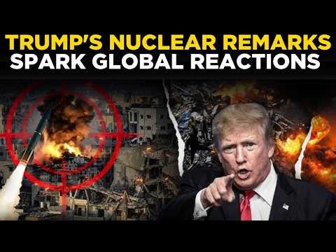 LIVE | ‘World War 3 In…’: Trump STUNNING Nuclear Warning Shocks Europe, Middle East | FULL SPEECH
