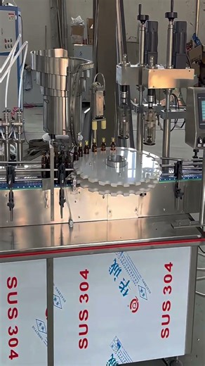8 Head Filling + Dual Head Capping Machine