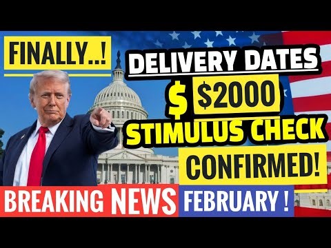 🔥$2000 Stimulus Checks💰is ARRIVING Immediately if?🎉+Social Security FEB Pay📈 SSI,SSDI?✅