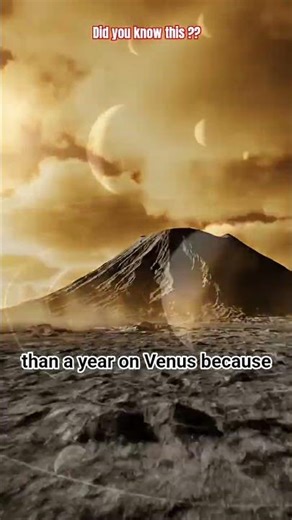 Day on Venus Is Longer Than a Year 😲 | Space Fact Explained