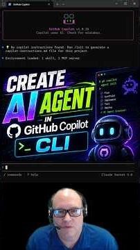 Create AI Agents in GitHub Copilot CLI in 3 Minutes!