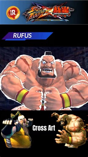 Zangief & Rufus Cross Art - Street Fighter X Tekken #zangief #rufus #streetfighterxtekken