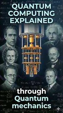 quantum computing explained through quantum mechanics ! #science #ai #google #factsinhindi