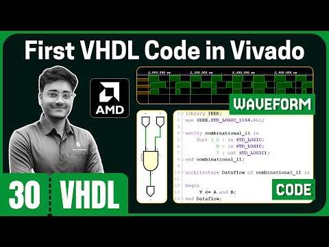 First VHDL Code in Vivado