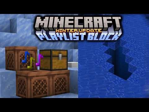 Minecraft Just Added BREAKING ICE and INFINITE MUSIC!