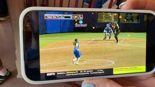 fellas I’m in line in toy story mania and my wife whips out the softball World Series…THIS GIRL IS ABOUT TO THROW 200 PITCHES WTF