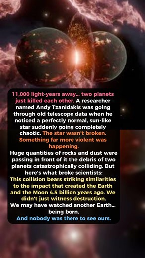 Astronomers Just Watched Two Planets Destroy Each Other And It Looks Exactly Like How Earth Was Born
