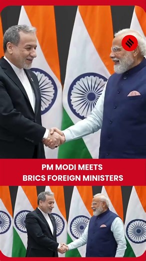 PM Narendra Modi Interacts With BRICS Foreign Ministers