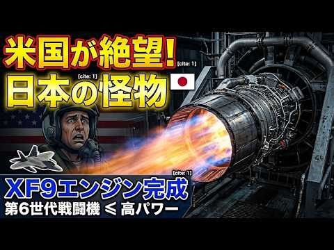 【世界が驚愕】米国を超えた日本の「スリムな怪物」XF9-1ジェットエンジンの全貌と逆襲の歴史