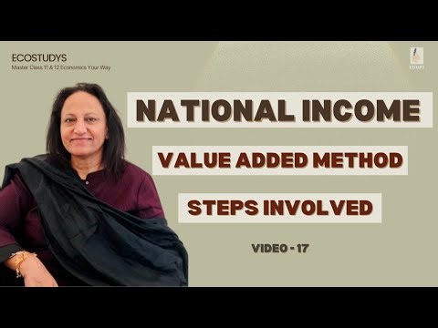 Value added method: Steps involved | National Income Class 12 Macroeconomics (CBSE)