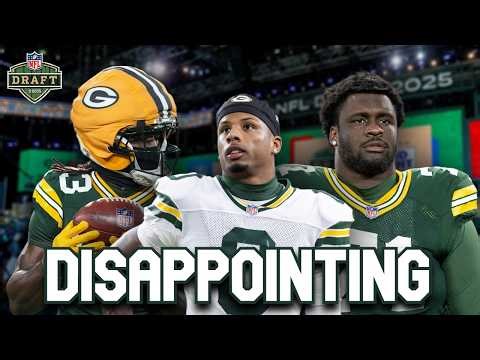 The Packers 2025 Draft Class was Disappointing | NFL Draft Retrospective