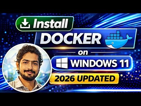 How to install Docker on Windows 11 (Updated 2026)|Install Docker Step by Step