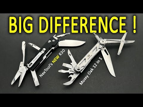 The Ultimate EDC Knife-Tool? Nextool's NEW K30 vs. Mossy Oak 12-in-1