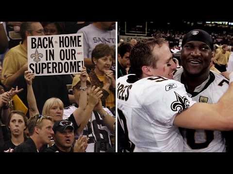 Drew Brees Reflects on 20th Anniversary of Domecoming
