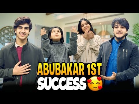 ABUBAKAR FIRST SUCCESS KI KHUSHI // FOOD DISTRIBUTION FOR THANKS 