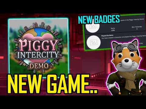 NEW PIGGY GAME ICON + NEW BADGES... (Piggy News)