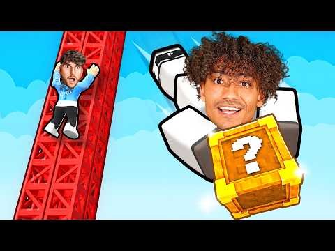 ROBLOX CLIMB AND DROP A LUCKY BLOCK!