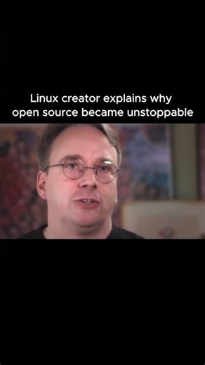 How Linus Torvalds Created Linux From Scratch #shorts #linux #opensource #programming